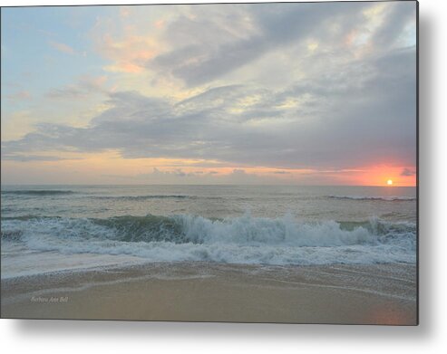 Obx Sunrise Metal Print featuring the photograph September 23 2018 by Barbara Ann Bell