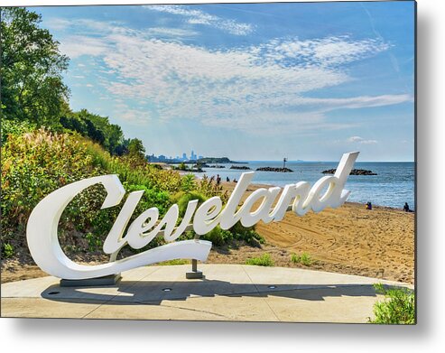 Cleveland Metal Print featuring the photograph Signs signs by Stewart Helberg