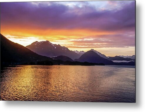 Alaska Metal Print featuring the photograph Sitka Sunrise by Dawn Richards