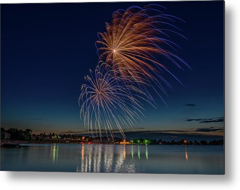 4th Of July Metal Print featuring the photograph Small Town 4th by Gary McCormick