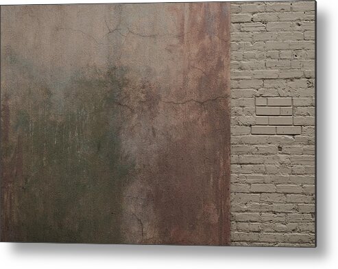 Urban Metal Print featuring the photograph smear alley II by Kreddible Trout