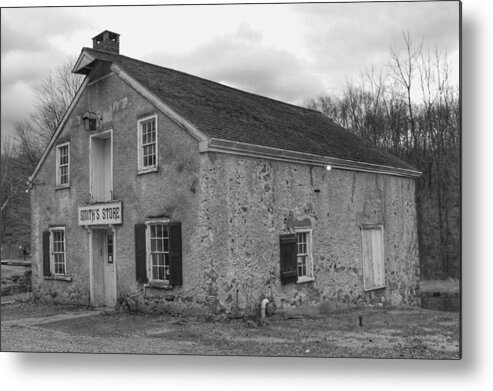 Waterloo Village Metal Print featuring the photograph Smith's Store - Waterloo Village by Christopher Lotito