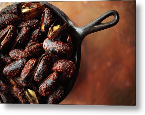 Smoked Food Metal Print featuring the photograph Smoked Paprika by Caleb Condit