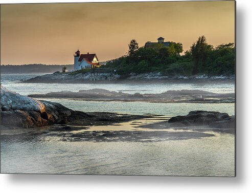 Maine Metal Print featuring the photograph Southport, Maine by Ed Esposito