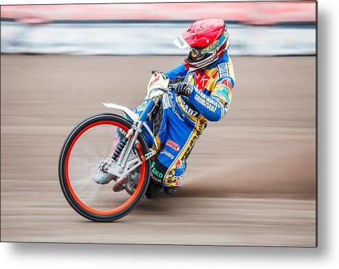 Action Metal Print featuring the photograph Speedway by Wojciech ??czkowski