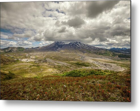 Photosbymch Metal Print featuring the photograph Spring at Mt. St. Helens by M C Hood