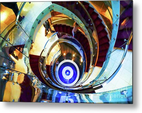  Metal Print featuring the photograph Stairway To Steerage by Darcy Dietrich