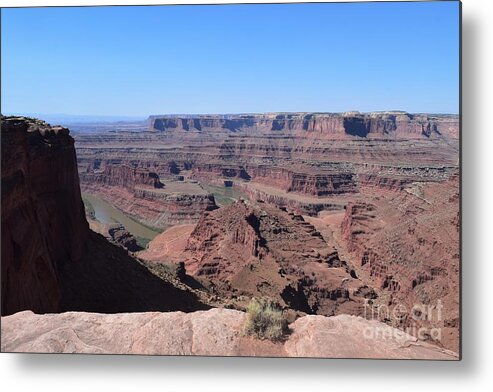 Utah Metal Print featuring the photograph Still Waters Run Deep by Leslie M Browning