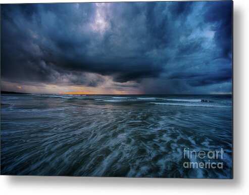 Stormy Metal Print featuring the photograph Stormy Morning by David Smith