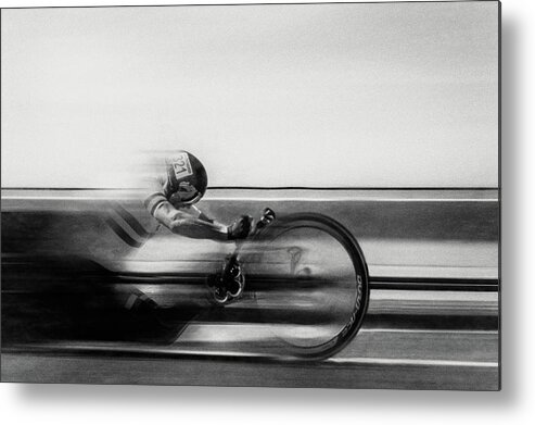 Bw Metal Print featuring the photograph Street Racer by Bruno Flour