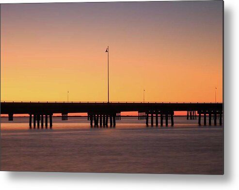 Florida Metal Print featuring the photograph Sunset at Punta Gorda by Paul Schultz