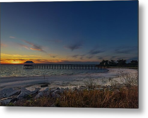 Sunset Metal Print featuring the photograph Sunset Serenity by JASawyer Imaging