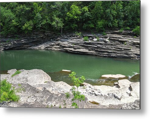 Tennessee Metal Print featuring the photograph Swimming Hole by Phil Perkins