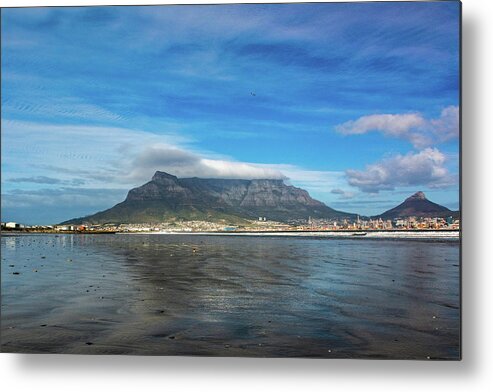 Cape Town Metal Print featuring the photograph Table Mountain by Douglas Wielfaert