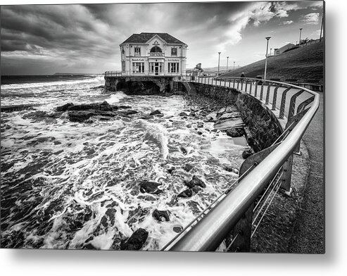 Arcadia Metal Print featuring the photograph The Arcadia, Portrush by Nigel R Bell