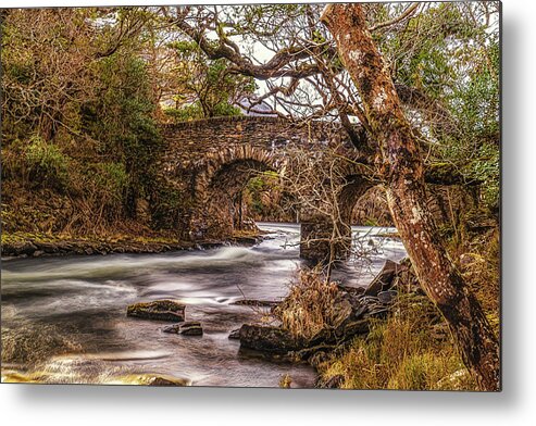 Ireland Metal Print featuring the photograph The Bridge by Arthur Oleary