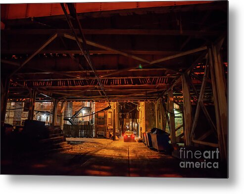 Alley Metal Print featuring the photograph The Driver by Bruno Passigatti