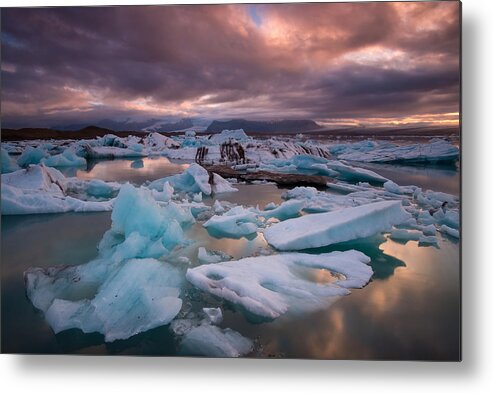 Iceland Metal Print featuring the photograph The Jkulsrln by Petr Simon