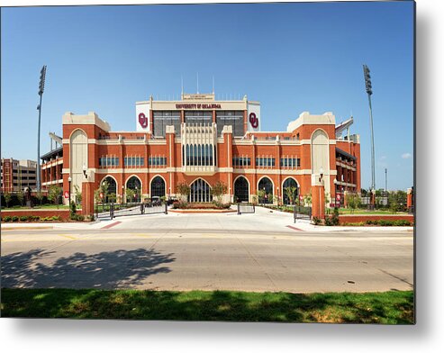 Oklahoma Metal Print featuring the photograph The Palace on the Prairie II by Ricky Barnard