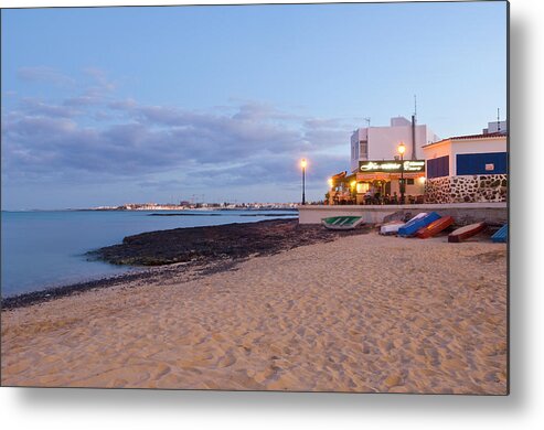 Tranquility Metal Print featuring the photograph The Port Of The Town by Maremagnum