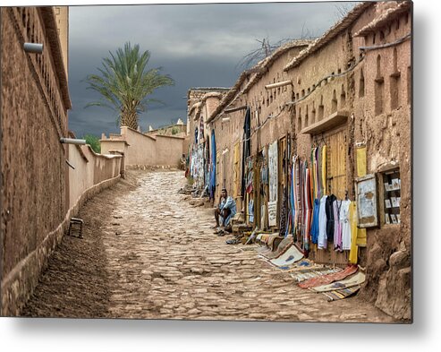 Travel Metal Print featuring the photograph The Shop by Piet Flour