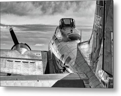 Sentimental Metal Print featuring the photograph The Tail of Sentimental Journey by Chris Buff