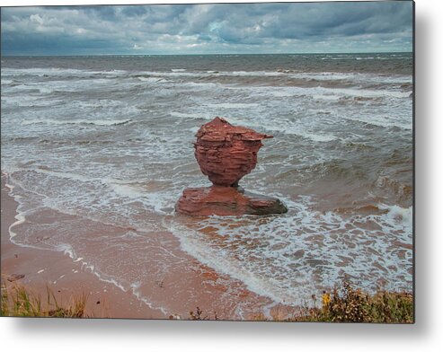 Pei Metal Print featuring the photograph The Teacup, Prince Edward Island by Marcy Wielfaert