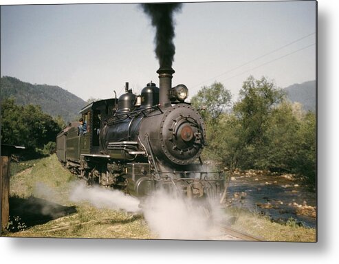 Rail Transportation Metal Print featuring the photograph The Tweetsie by Michael Ochs Archives