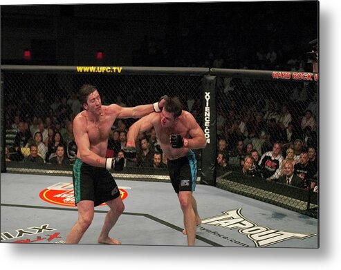 Forrest Griffin Metal Print featuring the photograph The Ultimate Fighter 1 Finale Griffin V by Josh Hedges/zuffa Llc