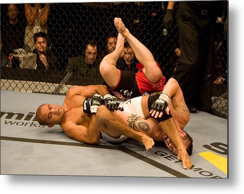 Sport Metal Print featuring the photograph The Ultimate Fighter 5 Finale by Josh Hedges/zuffa Llc