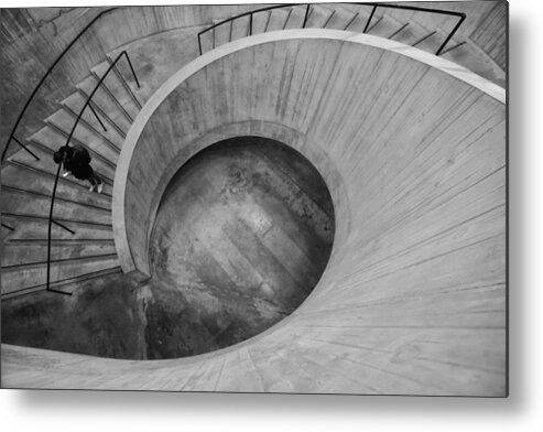 Spiral Metal Print featuring the photograph The Wave by Ursula Rodgers