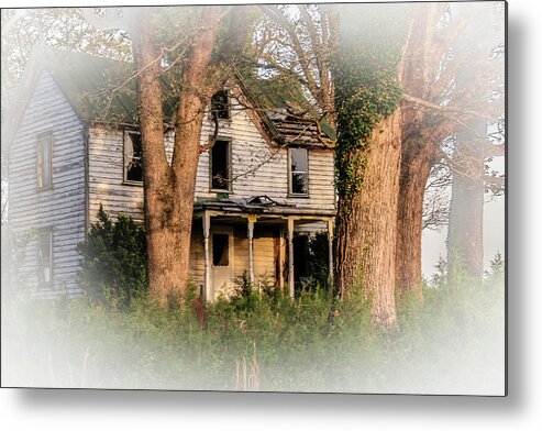 House Metal Print featuring the photograph These Old Houses by Ola Allen