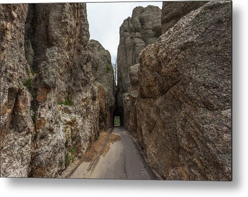 Tight Squeeze Metal Print featuring the photograph Tight Squeeze by Chris Spencer
