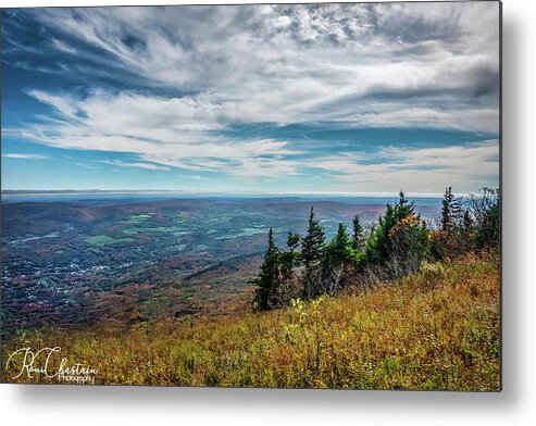 Greylock Mountain Metal Print featuring the photograph Top of the mountain by Roni Chastain