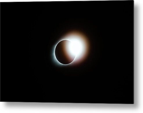 America Metal Print featuring the photograph Total Solar Eclipse New Light by Gregory Ballos