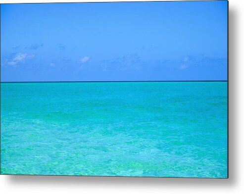 Beach Metal Print featuring the photograph Tranquil Waters by Mary Ann Artz