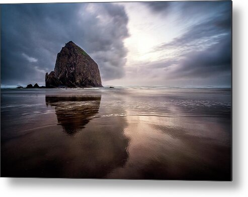 Beach Metal Print featuring the photograph Transition by David Soldano