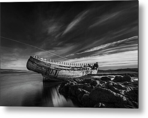 Old Metal Print featuring the photograph Transportation by Bragi Ingibergsson -
