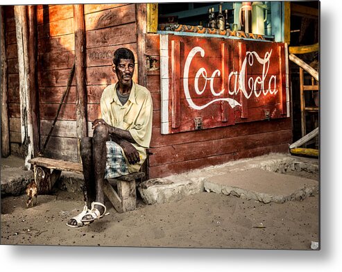 Street Metal Print featuring the photograph Tribal Advertising by Marco Tagliarino