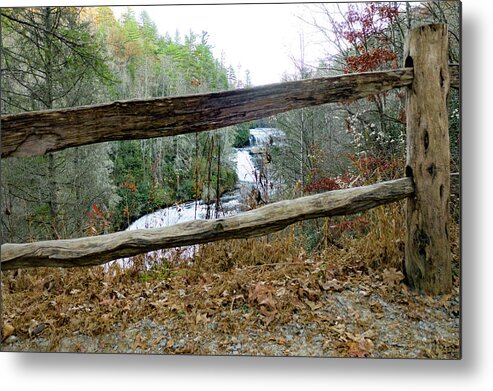 Steve Bunch Metal Print featuring the photograph Triple Falls sneak peek by Steve Bunch