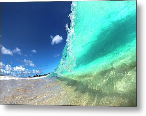 Sea Metal Print featuring the photograph Turquoise Treasure by Sean Davey