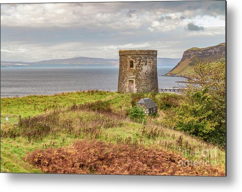 Uig Tower Metal Print featuring the photograph Uig Tower by Elizabeth Dow
