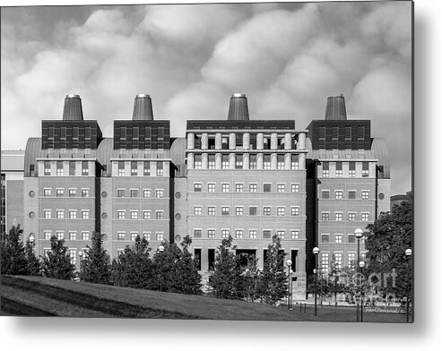 University Of Cincinnati Metal Print featuring the photograph University of Cincinnati Engineering Research Center by University Icons