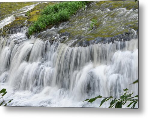 Burgess Falls Metal Print featuring the photograph Upper Falls 3 by Phil Perkins