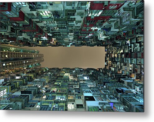 China Metal Print featuring the photograph Urban Density by Greg Metro