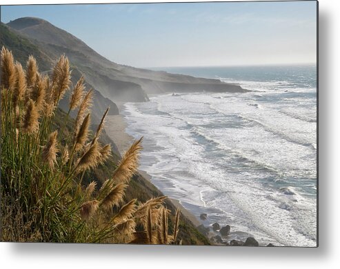 Scenics Metal Print featuring the photograph Usa, California, Mendocino Coast by Gary J Weathers