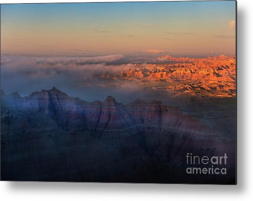 Scenics Metal Print featuring the photograph Usa, South Dakota, Mountains by Tetra Images