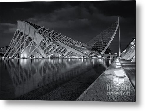 Valencia Metal Print featuring the photograph Valencia Science Museum, Spain by Philip Preston