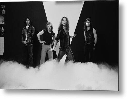 Toughness Metal Print featuring the photograph Van Halen by Fin Costello