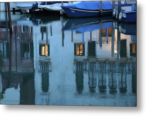 Venice Metal Print featuring the photograph Venetian Impressions #2 by Aleksander Rotner